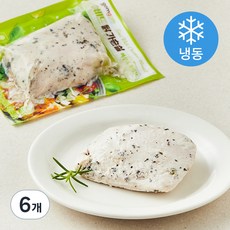 곰곰 수비드 닭가슴살 바질 & 올리브 (냉동), 115g, 1개입, 6개