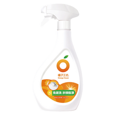Orange House 橘子工坊 領袖衣領精, 免搓洗, 天然橘油擊垢配方, 兩用噴頭 480mL, 1瓶