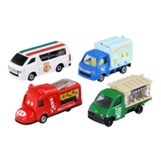 TOMICA 食物餐車車組 3歲以上適用 TM17651, 1盒