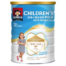 QUAKER 桂格 小朋友奶粉 三益菌配方 3歲以上, 1.5kg, 1罐