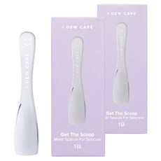 Eyedew Care 獲取勺子不銹鋼刮刀, 單色, 2個