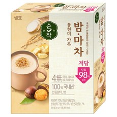 순작 통현미 가득 저당 밤마차, 20g, 1개, 10개입