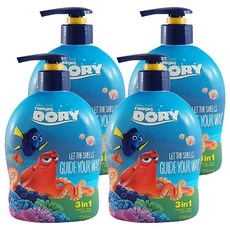 Winich Dory 三合一嬰兒多合一沐浴露, 330ml, 4個
