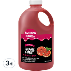 London Brix 葡萄柚濃縮糖漿, 1.8kg, 3瓶