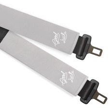 구름이 차량용 자동차 안전벨트 커버, 그레이 굿럭, 2개