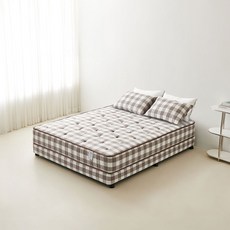 이노센트 헤븐 스탠다드 독립 포켓 매트리스 + 파운데이션 세트 방문설치, 어반그레이, 370mm