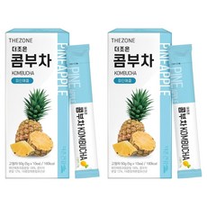 Better health 康普茶隨身包 鳳梨口味, 5g, 10條, 2盒