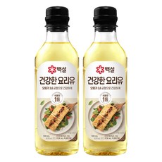 CJ BEKSUL 白雪 食用油, 500ml, 2個
