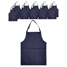 손님용 앞치마, 네이비, 12개