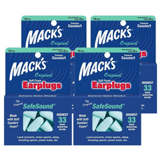 MACK'S 原創柔軟泡棉耳塞, 4個, 20入