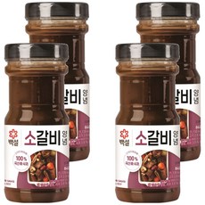 백설 소갈비 양념, 840g, 4개