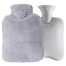 Daon Select 長效保溫保冷熱水袋 灰色 2L + 熱敷袋套組, 1套