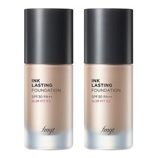 THE FACE SHOP 菲詩小舖 升級版貼妝持久粉底液, N201, 2瓶