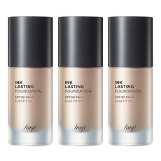 fmgt 잉크래스팅 파운데이션 슬림핏 이엑스 30ml, 3개, N201 애프리콧베이지