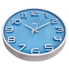 WKING 立體凸字掛鐘 WK-12A04 12吋 680g