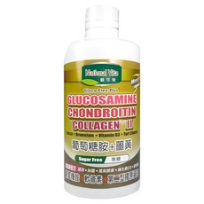 National Vita 顧可飛 葡萄糖胺薑黃軟骨素 Biocell+FYC 25專利升級配方 無糖 添加第二型膠原蛋白, 946ml, 1瓶