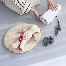 따사룸 PVC 셀프시공 롤매트 14mm, 그레이캔버스