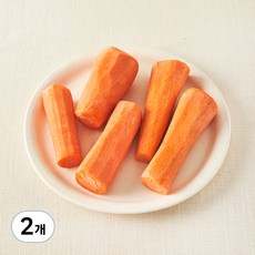 국내산 친환경 깐당근, 500g, 2개