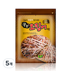 금한산업 구운 오징어채, 70g, 5개