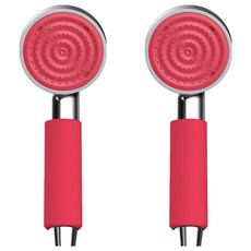 CEBIEN Punch彩色手持蓮蓬頭, 2個, 粉色