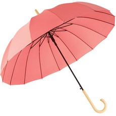 까르뱅 16살대 네이처 우드 자동 장우산