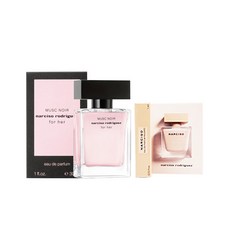 나르시소로드리게즈 머스크 누와르 포 허 오 드 퍼퓸 30ml + 스틱향수 랜덤발송, 1세트