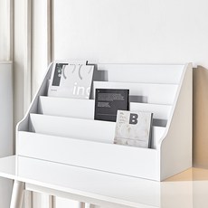 YANGJI BOOKCASE 書架 800+收尾貼紙組, 白色, 4層, 1組