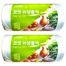 comet 捲筒型食物保鮮袋, S(17 x 25cm), 1000張, 2個