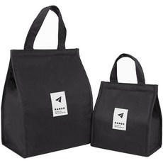 RANGO Bebii 保冷袋 2件組, 黑色, 1套