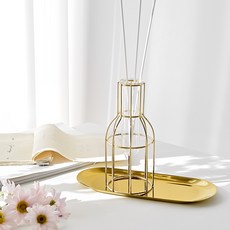 COCODOR 珂珂朵爾 托盤 + 線條瓶, 金色