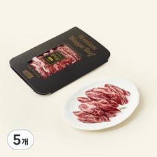 엘그로 호주산 프리미엄 와규 MBS6+ 갈비살 (냉장), 200g, 5개