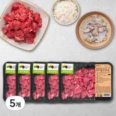 곰곰 호주산 소고기 앞다리살 국거리용 (냉장), 300g, 5개