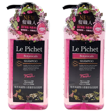 Le Pichet 髮職人 植萃英國梨小蒼蘭香氛洗髮精, 500ml, 2瓶