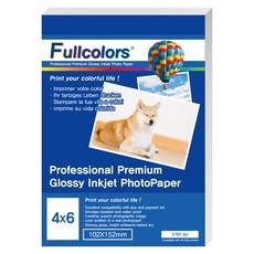 Fullcolors 全彩 相片紙 260g, 4X6, 1個