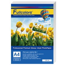 Fullcolors 全彩 相紙 200g 200張, A4, 1個