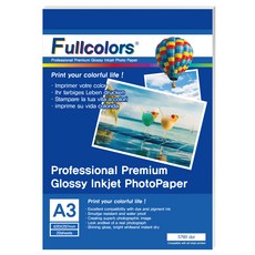 Fullcolors 全彩 相片紙 260g, A3, 1個