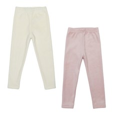 RAINBOW KIDS 幼兒羅紋內刷毛長褲