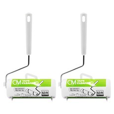 除塵滾輪本體, 2個