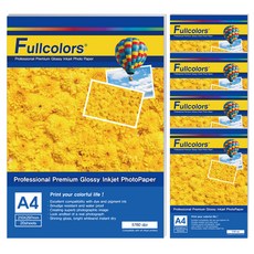 Fullcolors 全彩 相紙 260g, A4, 5個