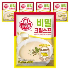 OTTOGI 不倒翁 秘密奶油濃湯, 5個, 80g