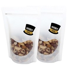 Nut'sn 拉鍊包巴西堅果, 250克, 2件