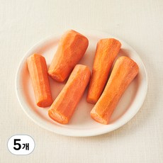 국내산 친환경 깐당근, 500g, 5개