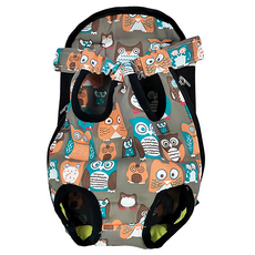 寵物夢工廠 寵物胸背包, 棕色, 1個