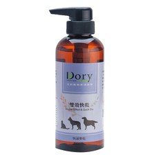 Dory 朵莉寵物潔淨美學 雙效快乾洗毛精, 400ml, 1條