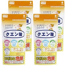 novopin 檸檬酸物語, 食品級檸檬酸去汙粉，迅速清潔器具表面之水垢髒汙, 120g, K-9010, 4包