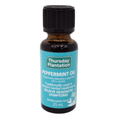 Thursday Plantation 星期四農莊 薄荷精油100%, 25ml, 1瓶