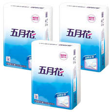五月花 平版衛生紙 單層 300抽, 6包, 3袋