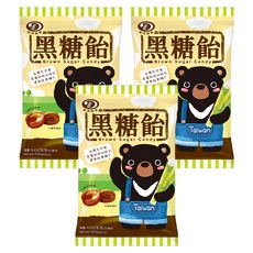 綠得製菓 黑糖飴, 100g, 3包