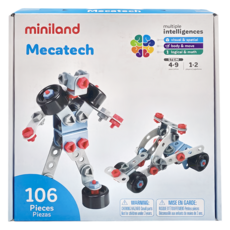 miniland 創意機械建構106入組 ML000289 4歲以上, 1組
