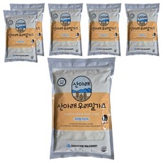 山下 韓國國產小麥粉 矮腳白小麥 低筋麵粉, 1kg, 6個